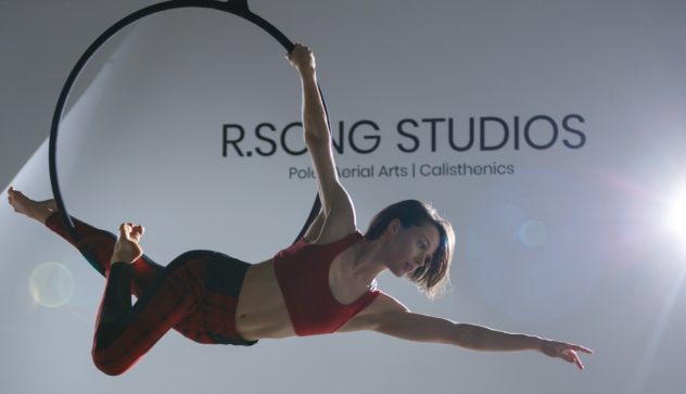 r song studios kim aerial hoop